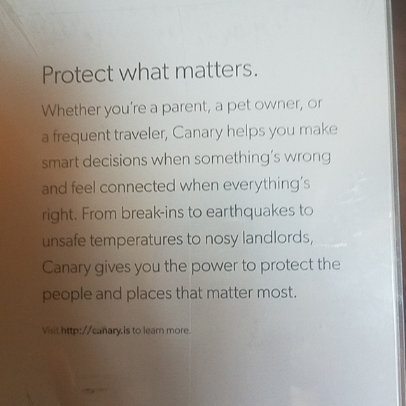 Canary ..home security - Picture 2 of 4